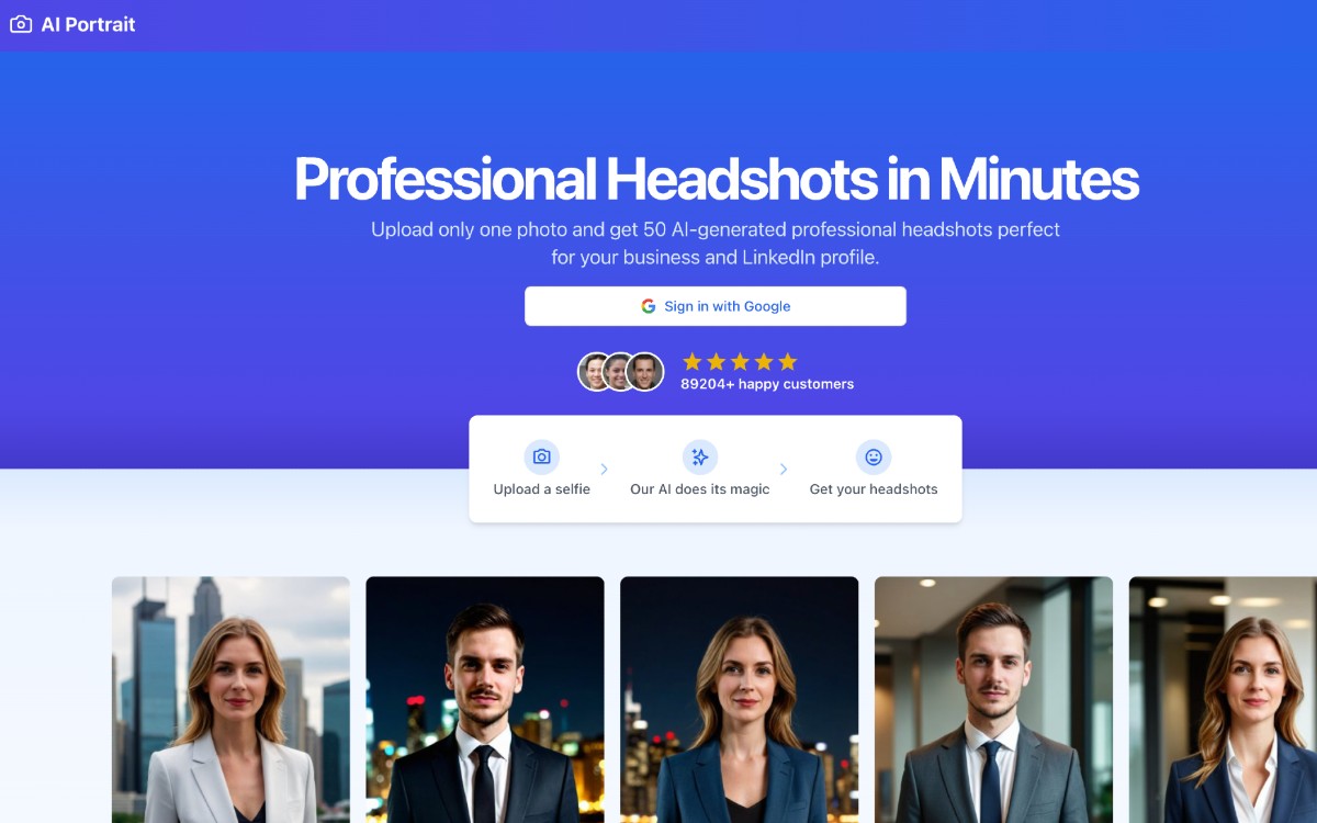 AI Portrait: أنشئ لقطات رأس عالية الجودة في دقائق