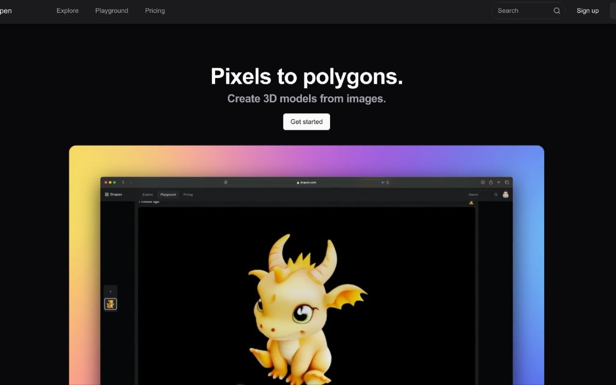 SHAPEN: حوّل أفكارك إلى نماذج ثلاثية الأبعاد مذهلة