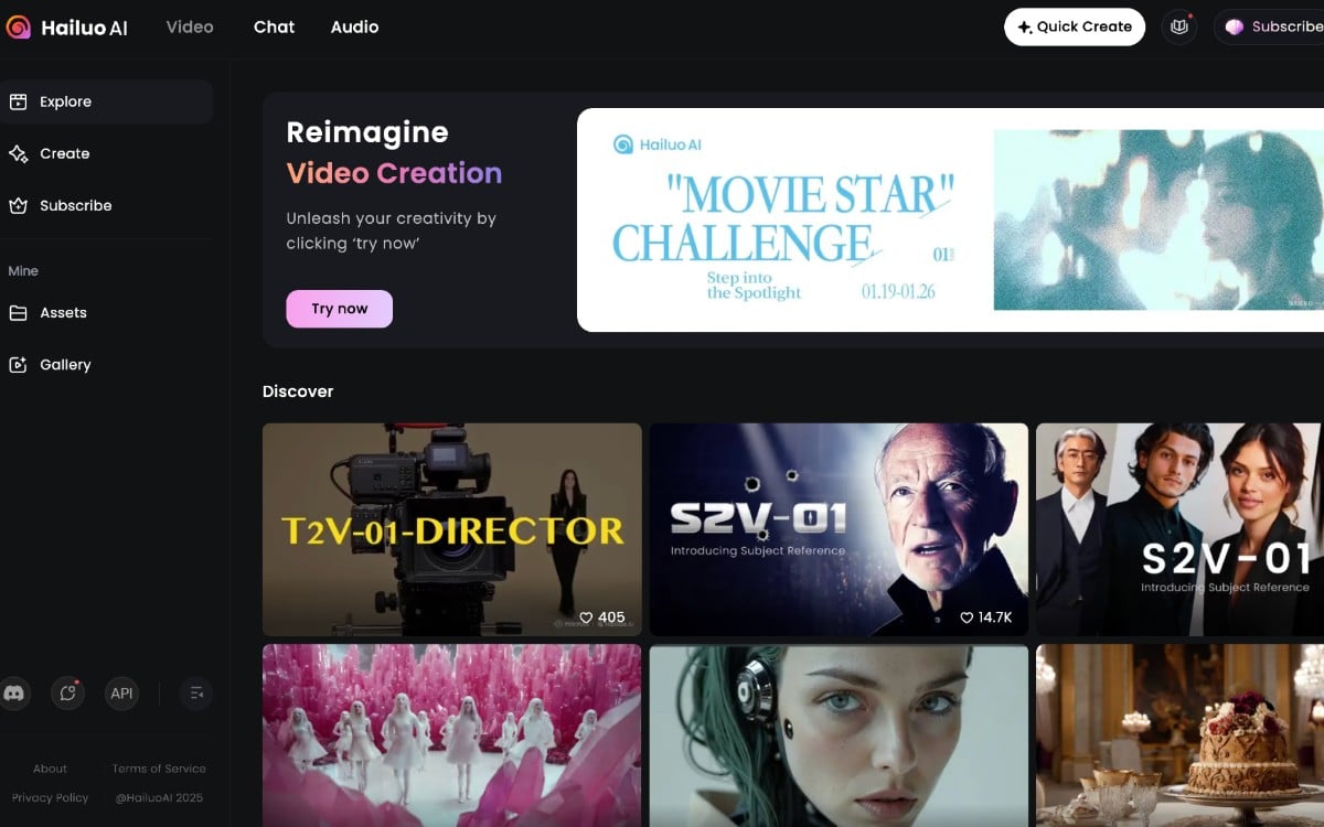 Hailuo: إنشاء مقاطع فيديو من النصوص أو الصور