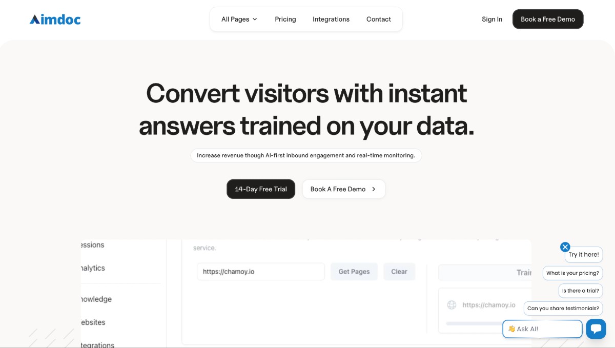 Aimdoc: مساعدك الذكي للمبيعات