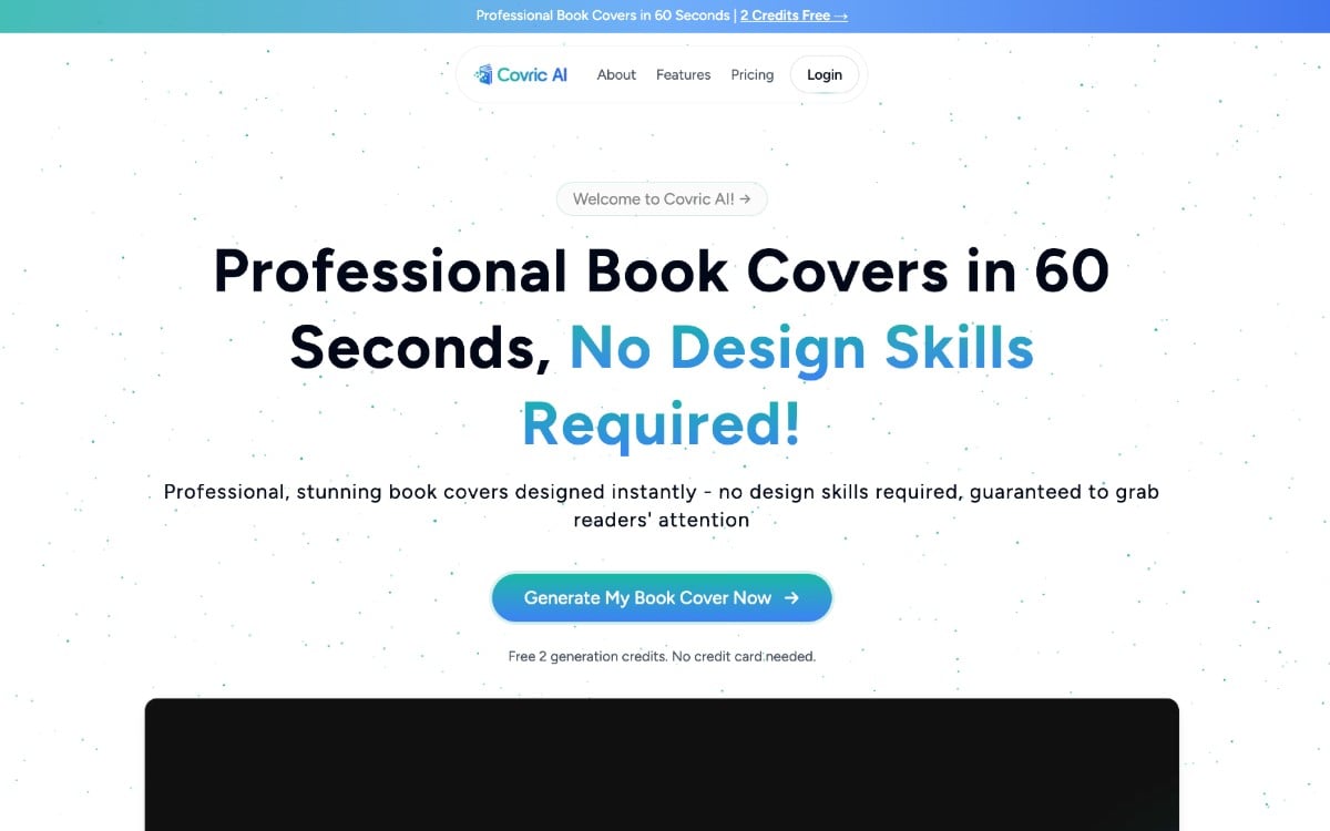 كوفريك: أنشئ أغلفة كتب احترافية