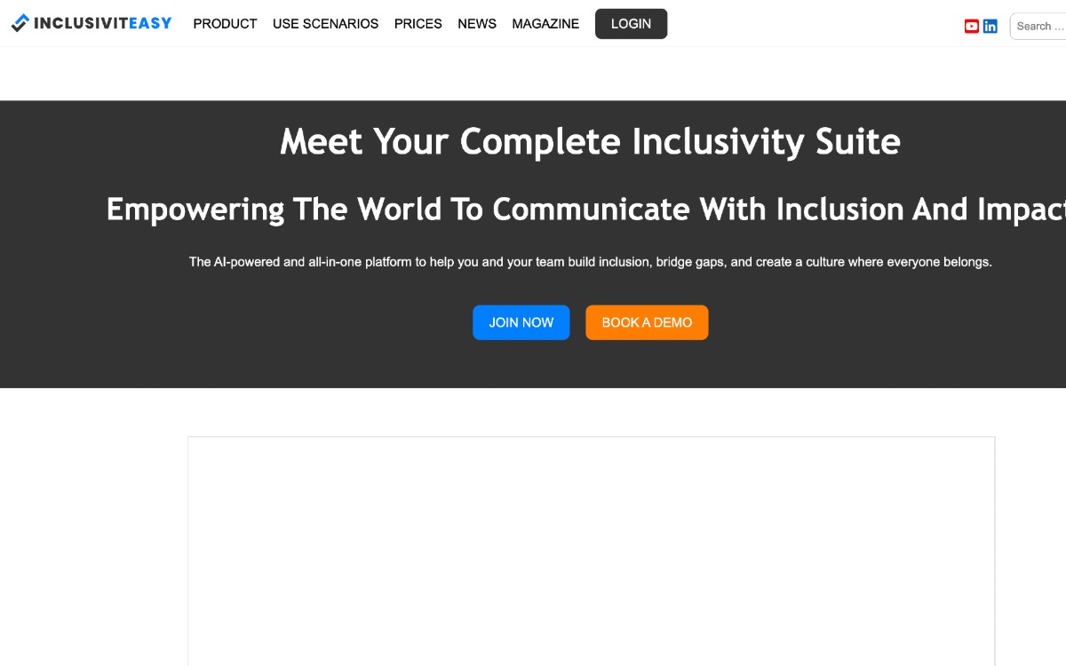 InclusivitEasy: أنشئ محتوى أفضل بسهولة