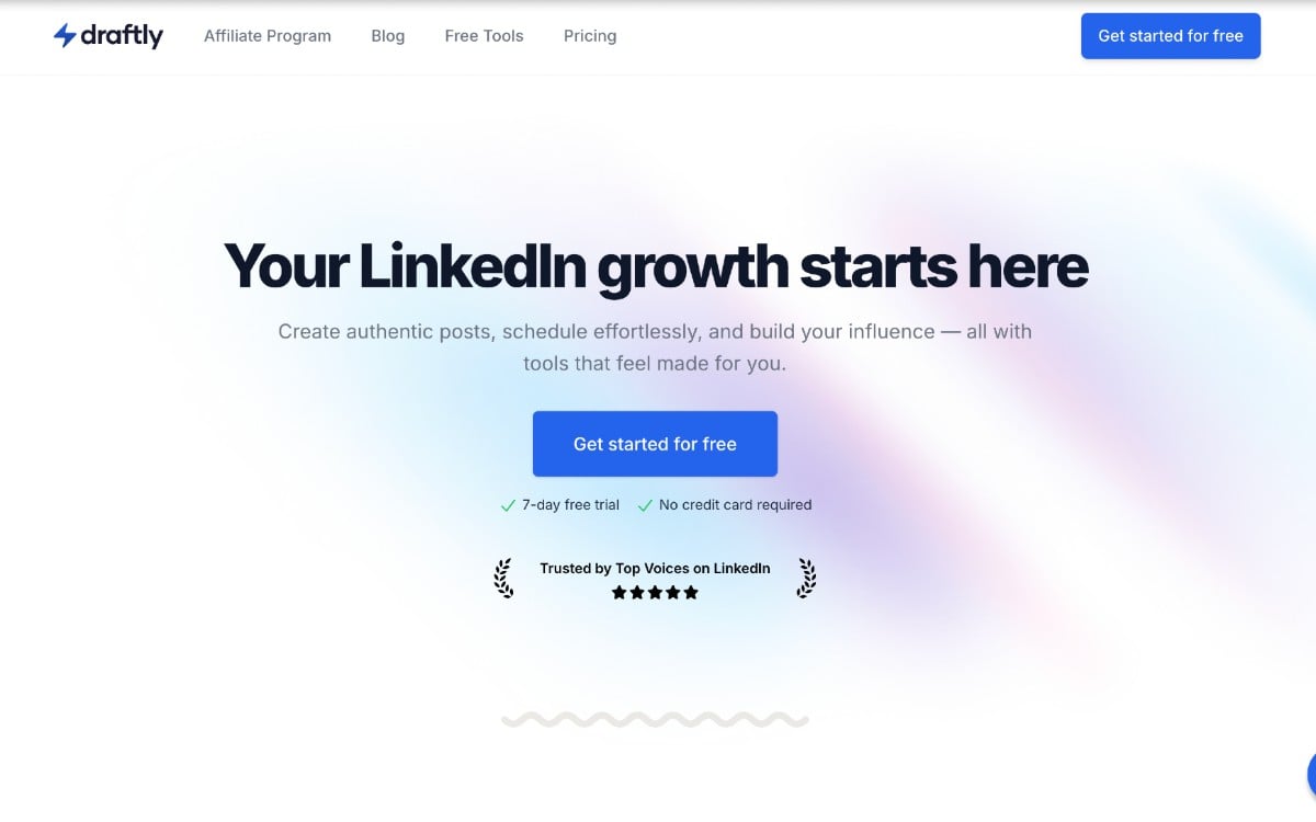 Draftly: أنشئ منشورات لينكدإن جذابة