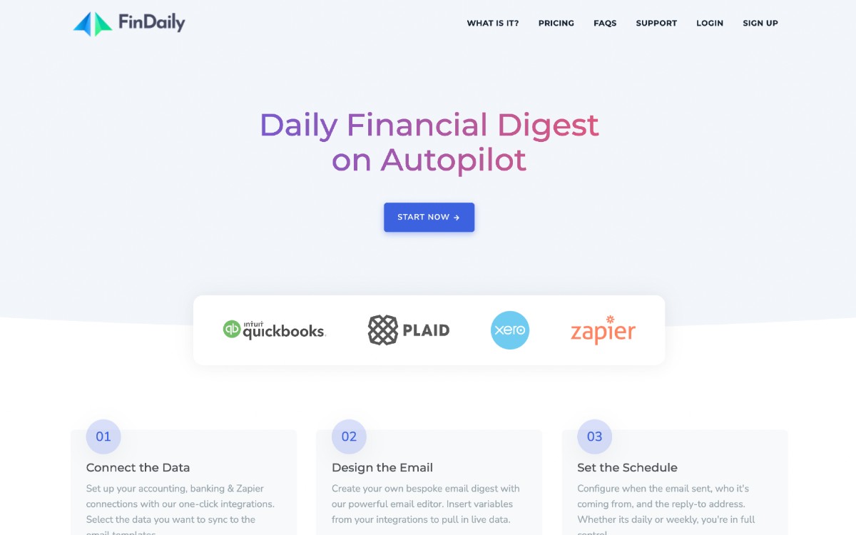 FinDaily: أتمتة التقارير المالية