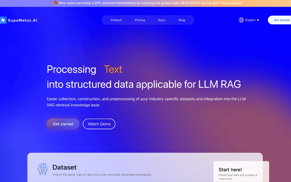 سوباميتاش: تحويل الصوت والفيديو والصور والنصوص إلى بيانات منظمة