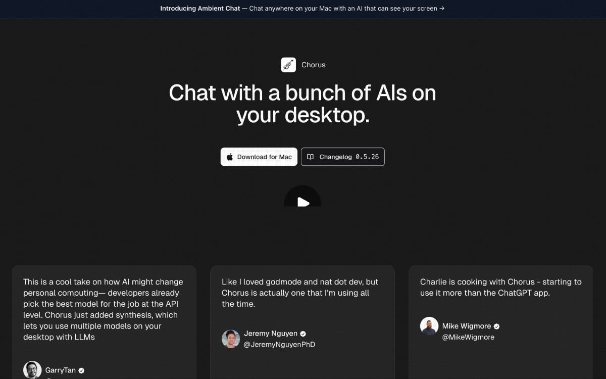 كورس: مساعدك للدردشة بالذكاء الاصطناعي على Mac