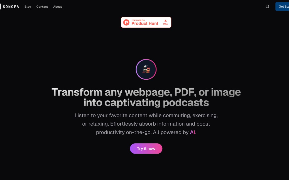 سونوفا: حول أي نص إلى صوت