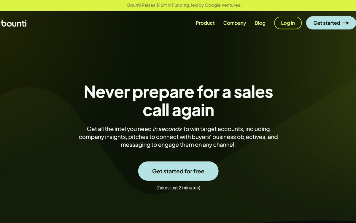 Bounti: رفيقك في المبيعات المدعوم بالذكاء الاصطناعي