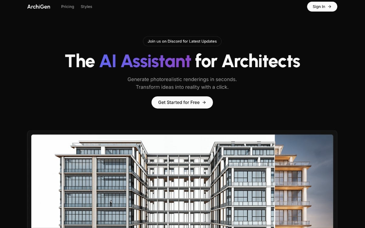 ArchiGen: الذكاء الاصطناعي للمهندسين المعماريين