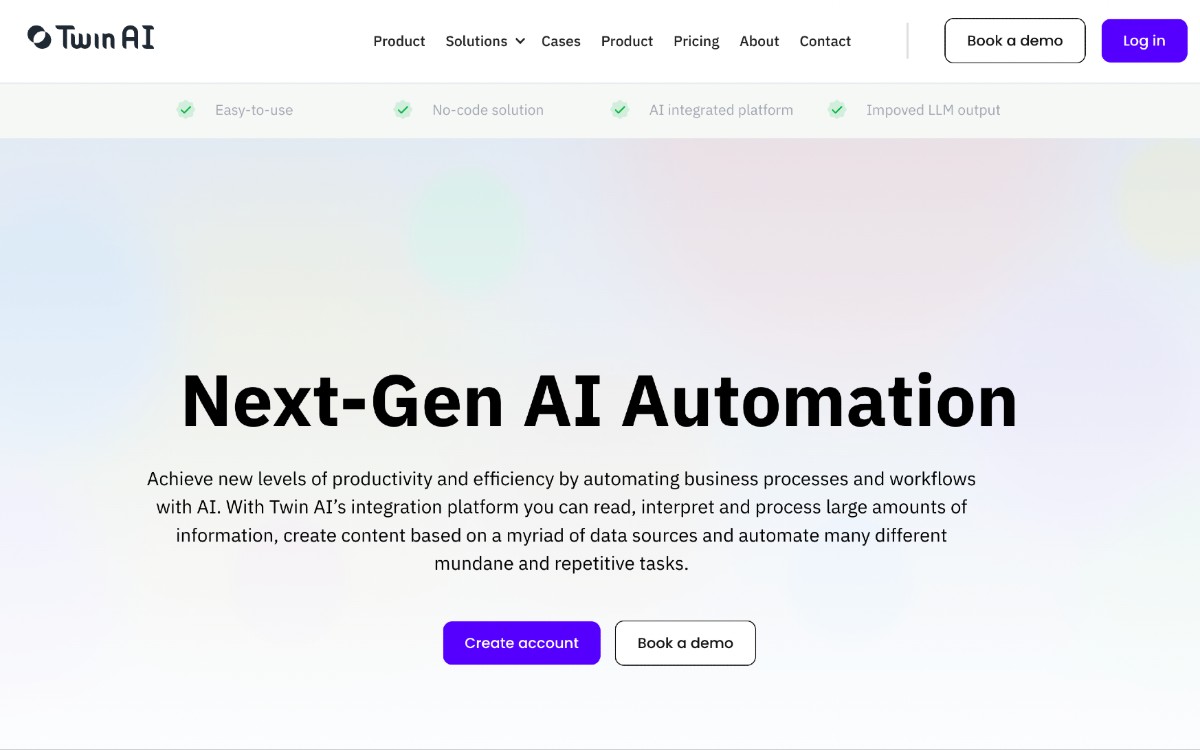 Twin AI: أتمتة العمليات التجارية