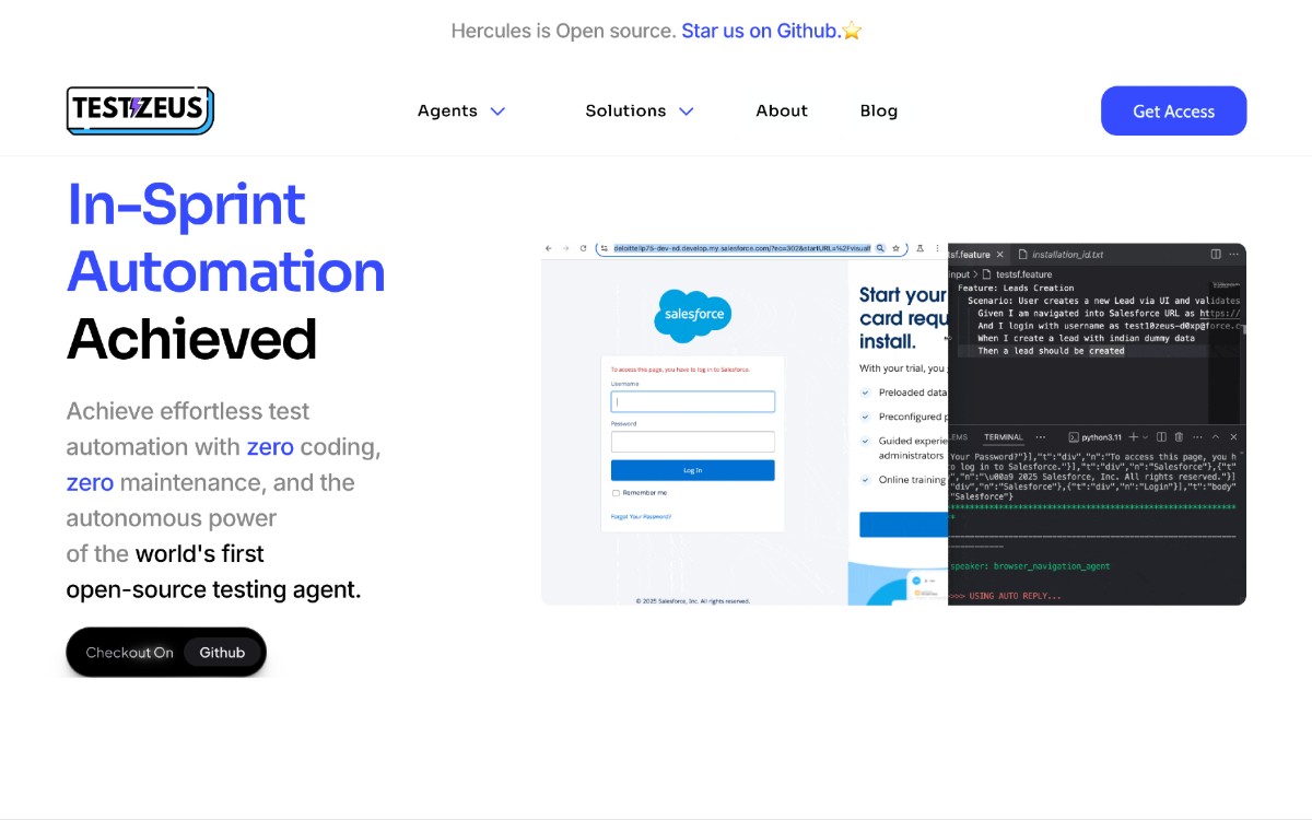TestZeus: عميل اختبار مفتوح المصدر