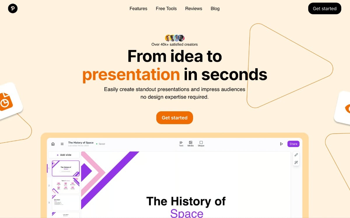 GenPPT: أنشئ شرائح PowerPoint عالية الجودة في دقائق