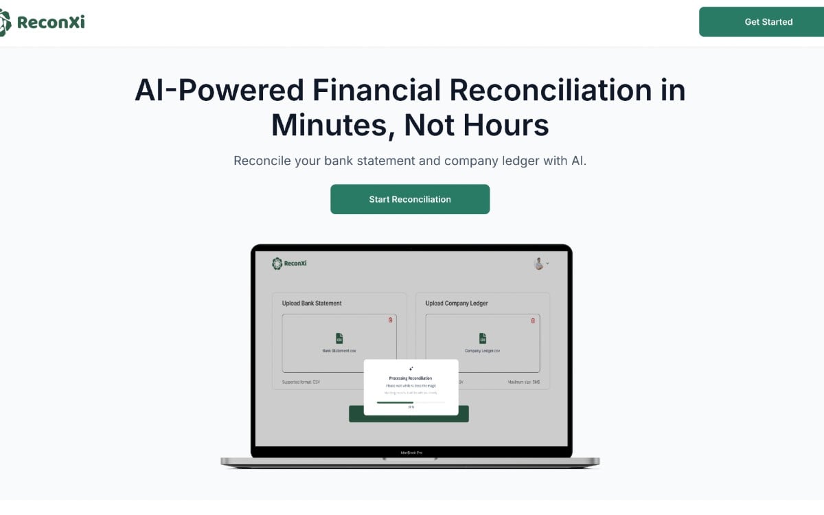 ReconXi: تخلص من عناء التسوية المالية