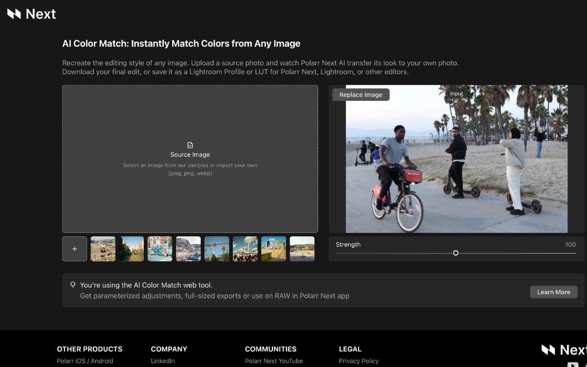 مطابقة الألوان بالذكاء الاصطناعي: أعد إنشاء مظهر وشعور أي صورة