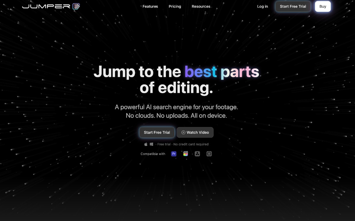 Jumper: مساعدك للبحث في الفيديو بالذكاء الاصطناعي