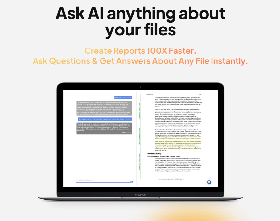 هوماتا – حول الأوراق التقنية المعقدة إلى ملخصات واضحة
