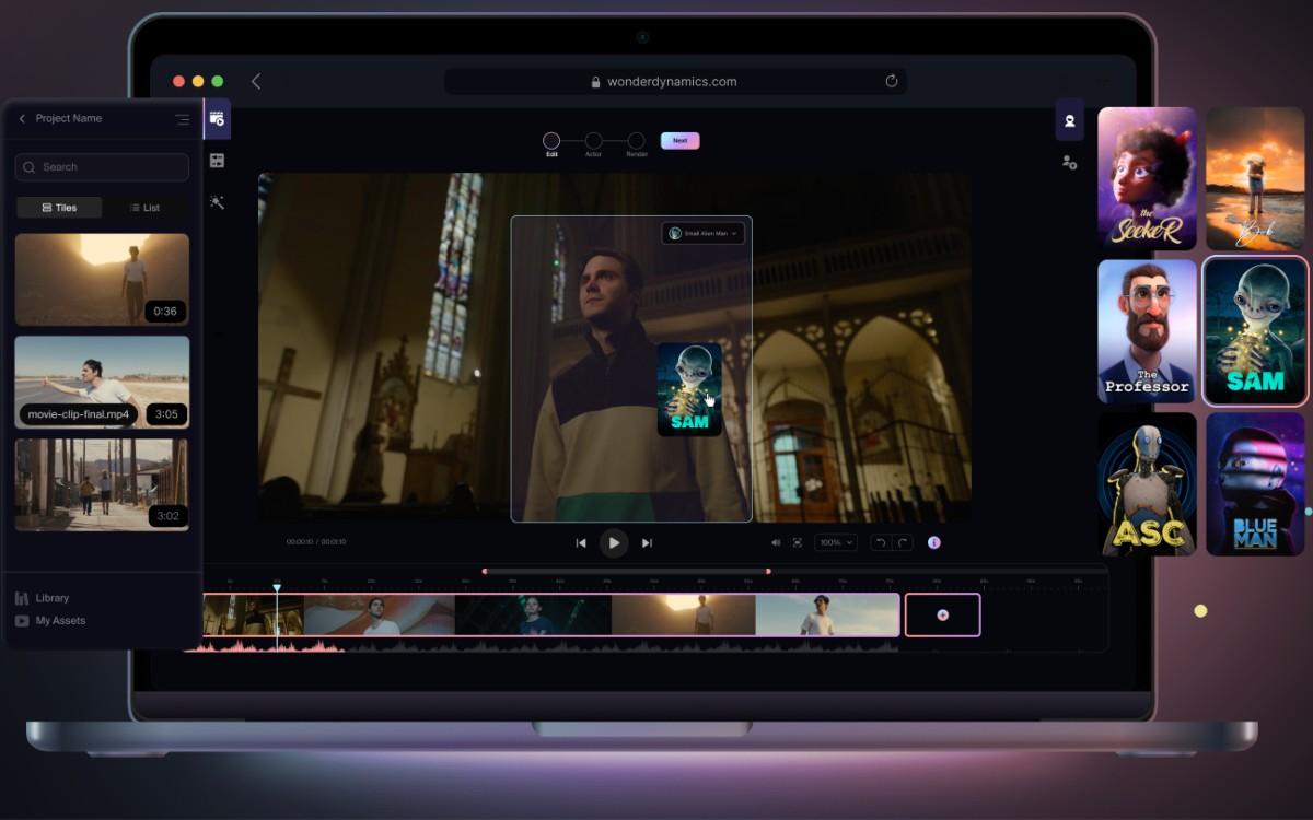 Wonder Dynamics – إحياء الشخصيات المولدة بالحاسوب