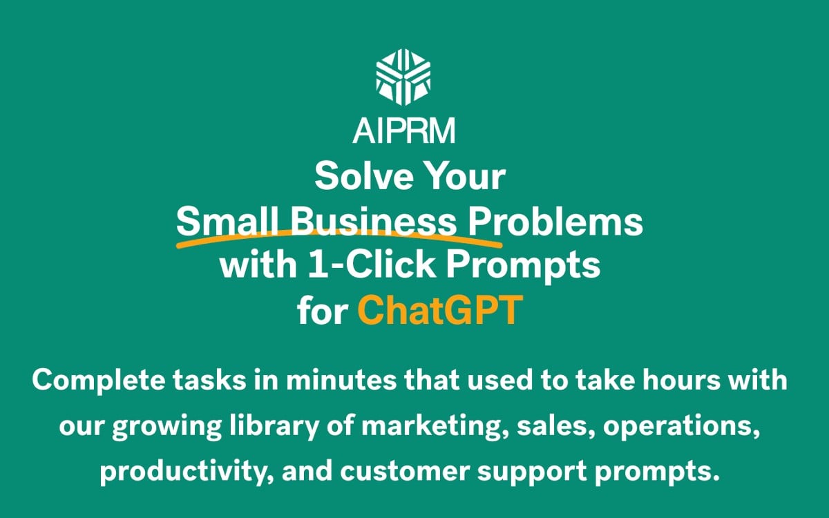 AIPRM: أداة AIPRM لإدارة المطالبات الخاصة بك