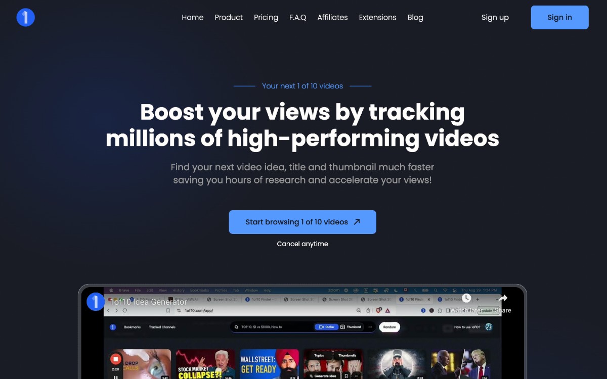 1of10: ارفع مستوى فيديوهاتك على يوتيوب