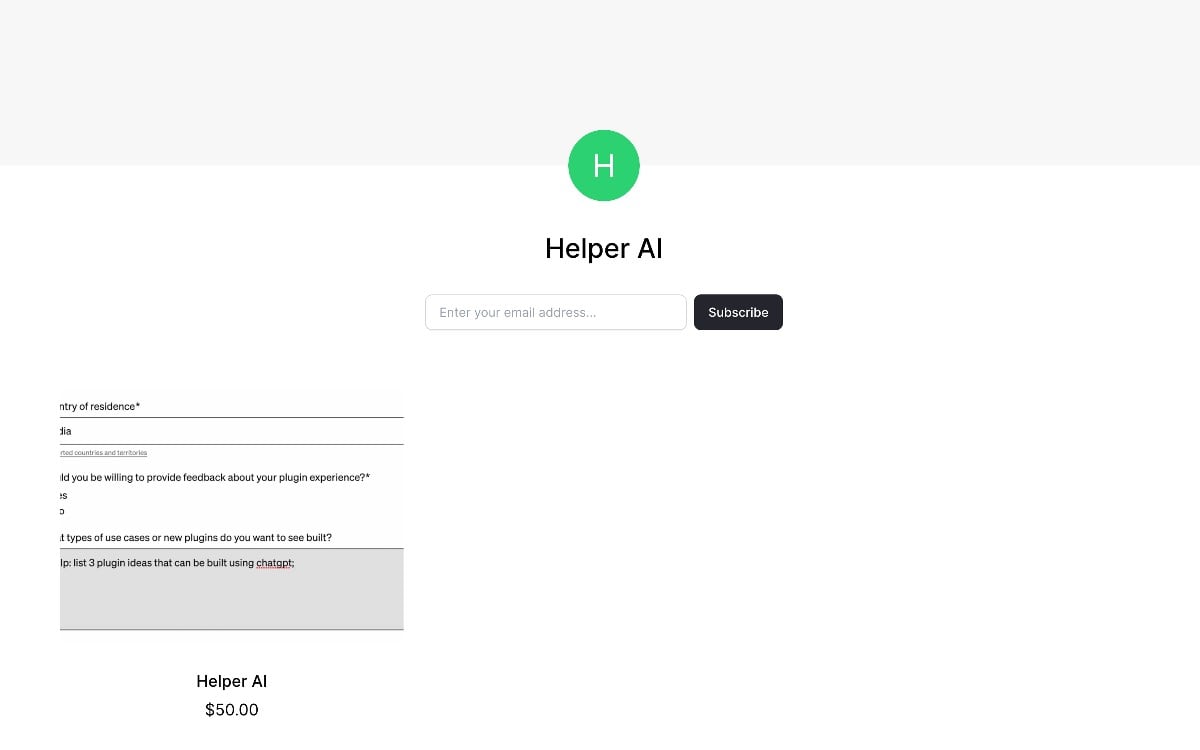 Helper AI: استخدم ChatGPT على أي موقع ويب