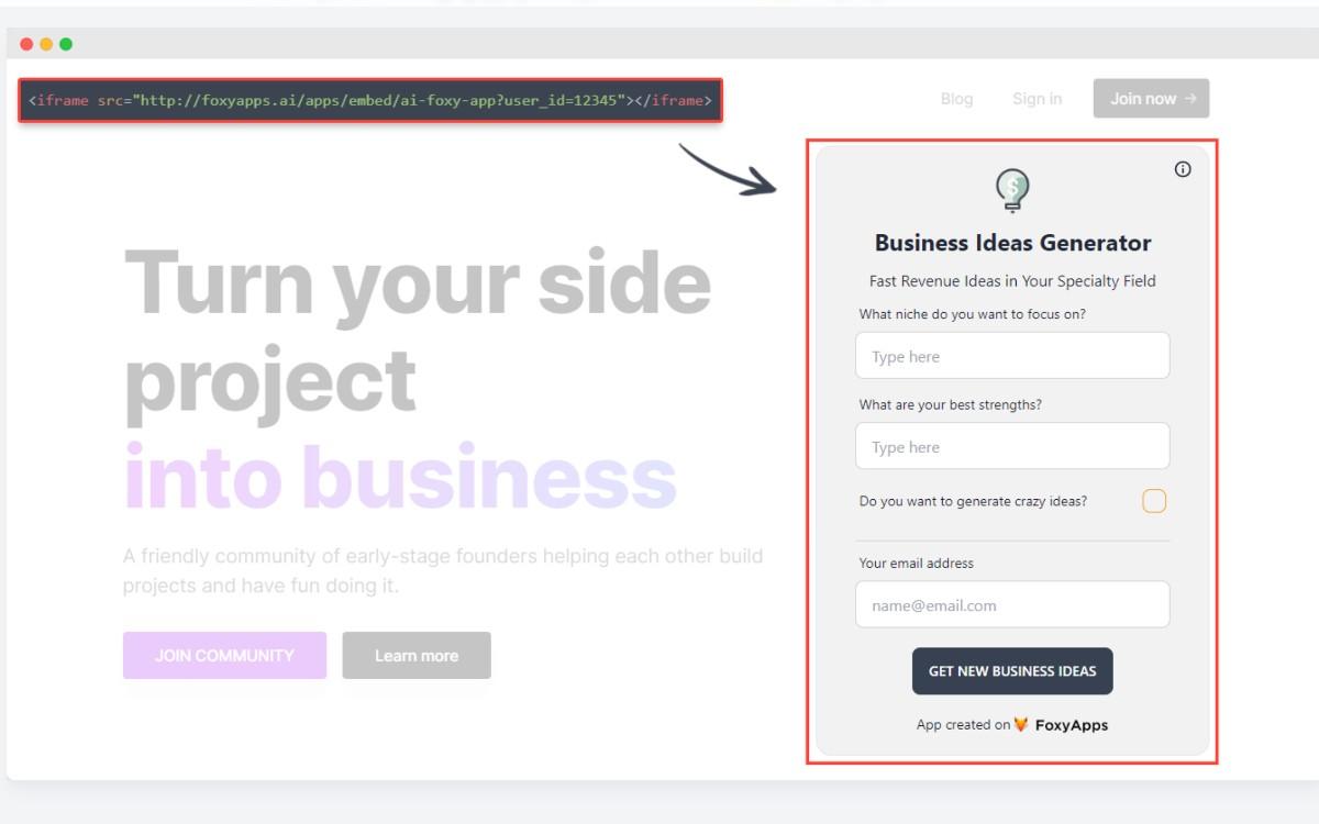 FoxyApps: أداة توليد العملاء المحتملين المدعومة بالذكاء الاصطناعي